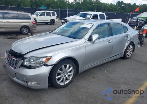 2007 Lexus Ls 460L z USA, uszkodzony, nr VIN JT8GL46F375017296